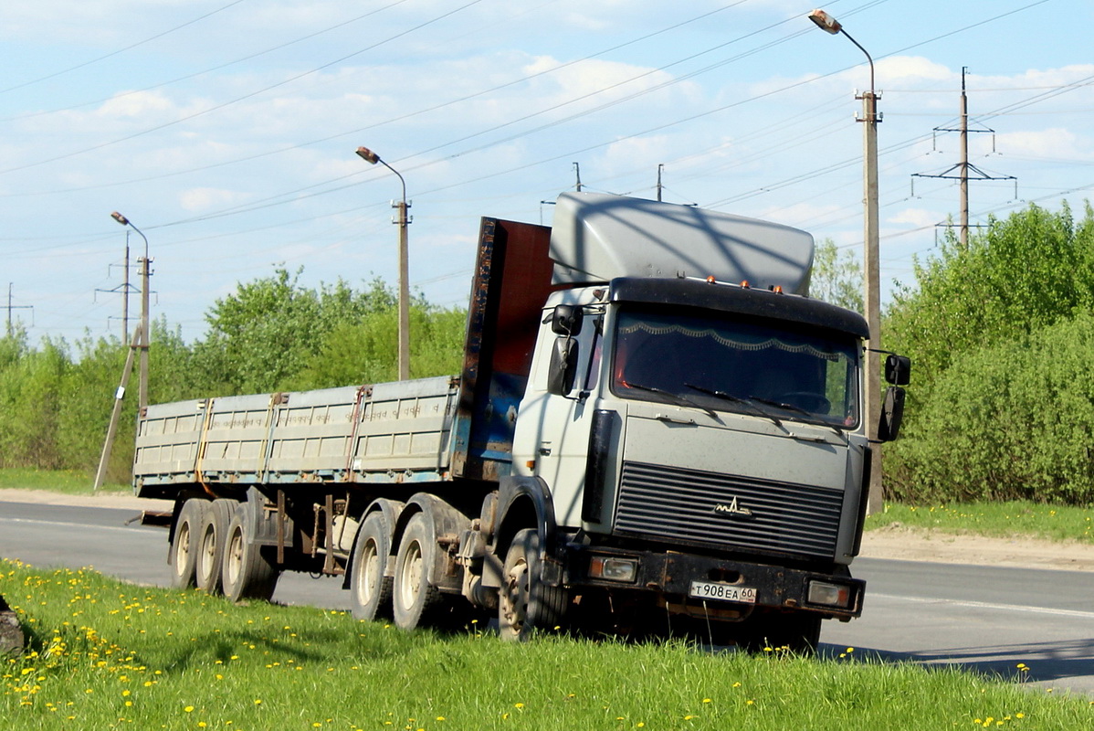 Псковская область, № Т 908 ЕА 60 — МАЗ-642208