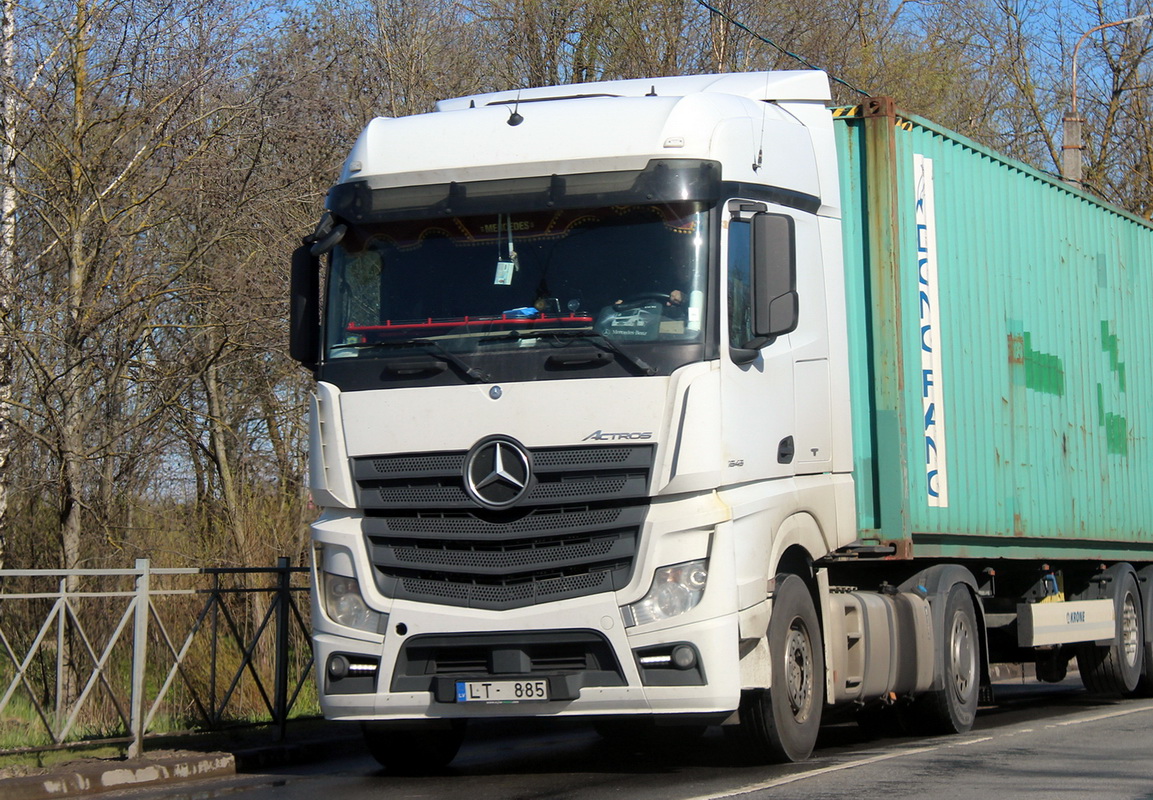 Латвия, № LT-885 — Mercedes-Benz Actros ('2011) 1845