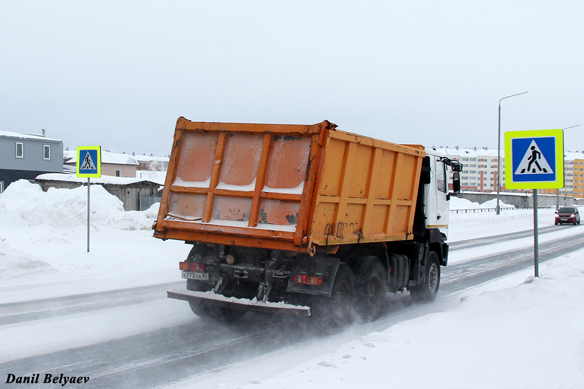 Ненецкий автономный округ, № А 773 ОА 83 — МАЗ-6501A5