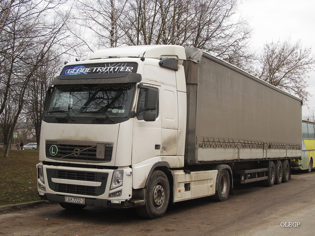 Витебская область, № АК 7722-2 — Volvo ('2008) FH.460