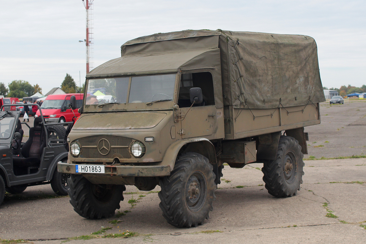 Литва, № H01863 — Mercedes-Benz Unimog (общ.м)