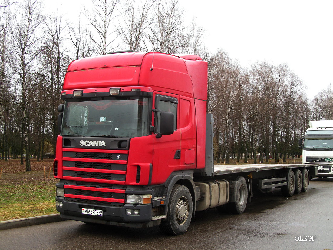 Витебская область, № АМ 5753-2 — Scania ('1996) R124L