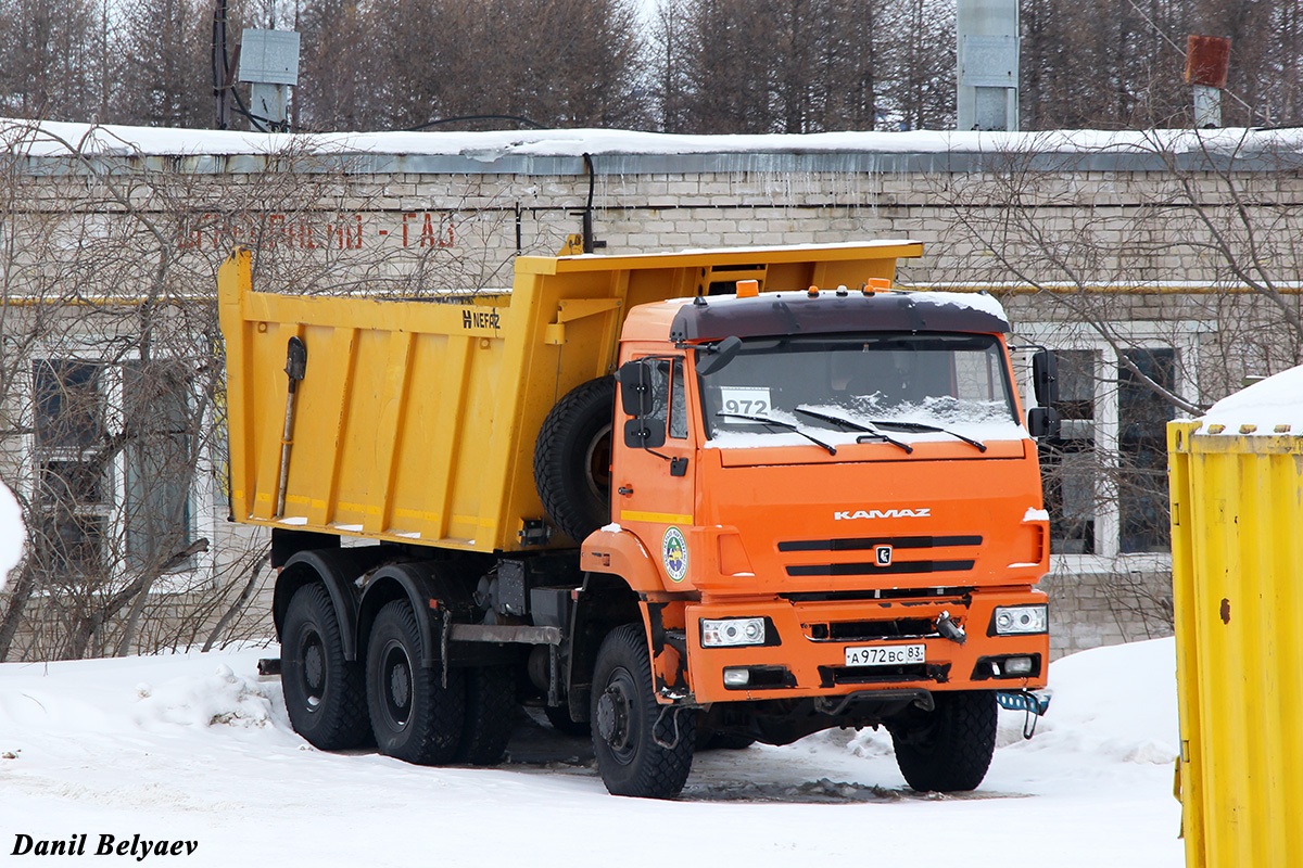 Ненецкий автономный округ, № А 972 ВС 83 — КамАЗ-6522-43