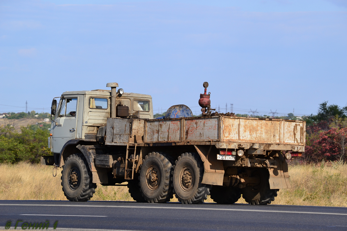 Волгоградская область, № У 222 СН 34 — КамАЗ-43101