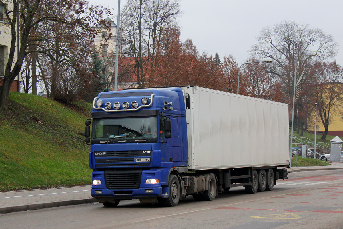 Литва, № JBF 242 — DAF XF95 FT