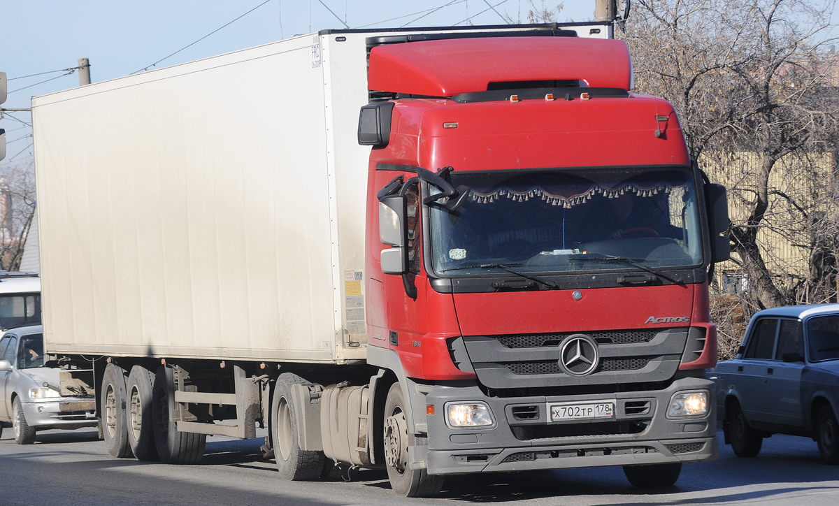 Санкт-Петербург, № Х 702 ТР 178 — Mercedes-Benz Actros ('2009) 1841