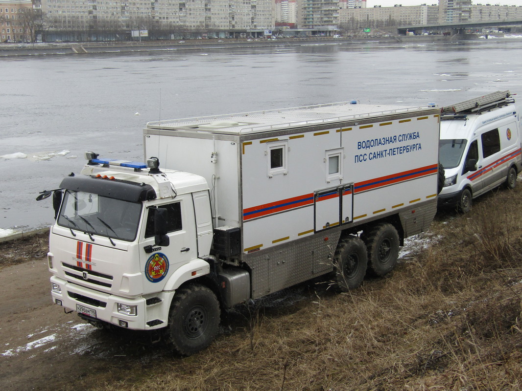 Санкт-Петербург, № Н 296 ВМ 198 — КамАЗ-43118-50