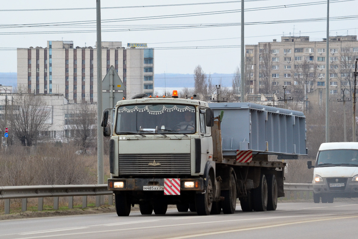 Волгоградская область, № М 485 АХ 34 — МАЗ-54329