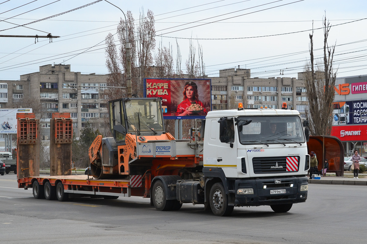 Волгоградская область, № А 791 МК 134 — МАЗ-5440B5