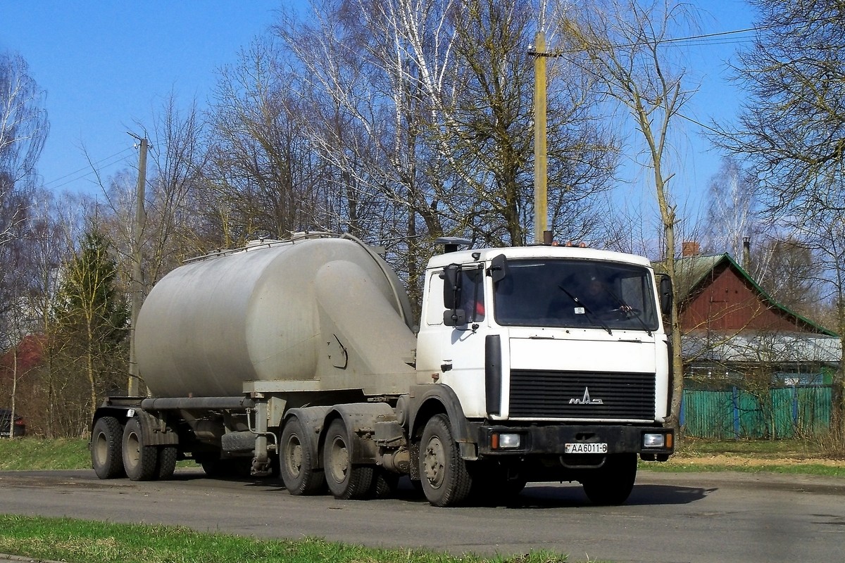 Могилёвская область, № АА 6011-6 — МАЗ-6422 (общая модель)