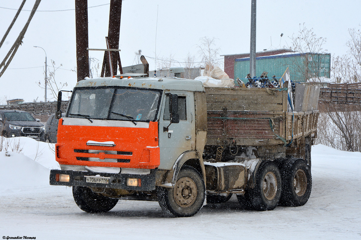 Саха (Якутия), № Н 706 РР 116 — КамАЗ-54115 (общая модель)