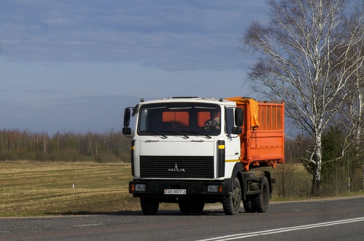 Витебская область, № АЕ 8877-2 — МАЗ-4570 (общая модель)