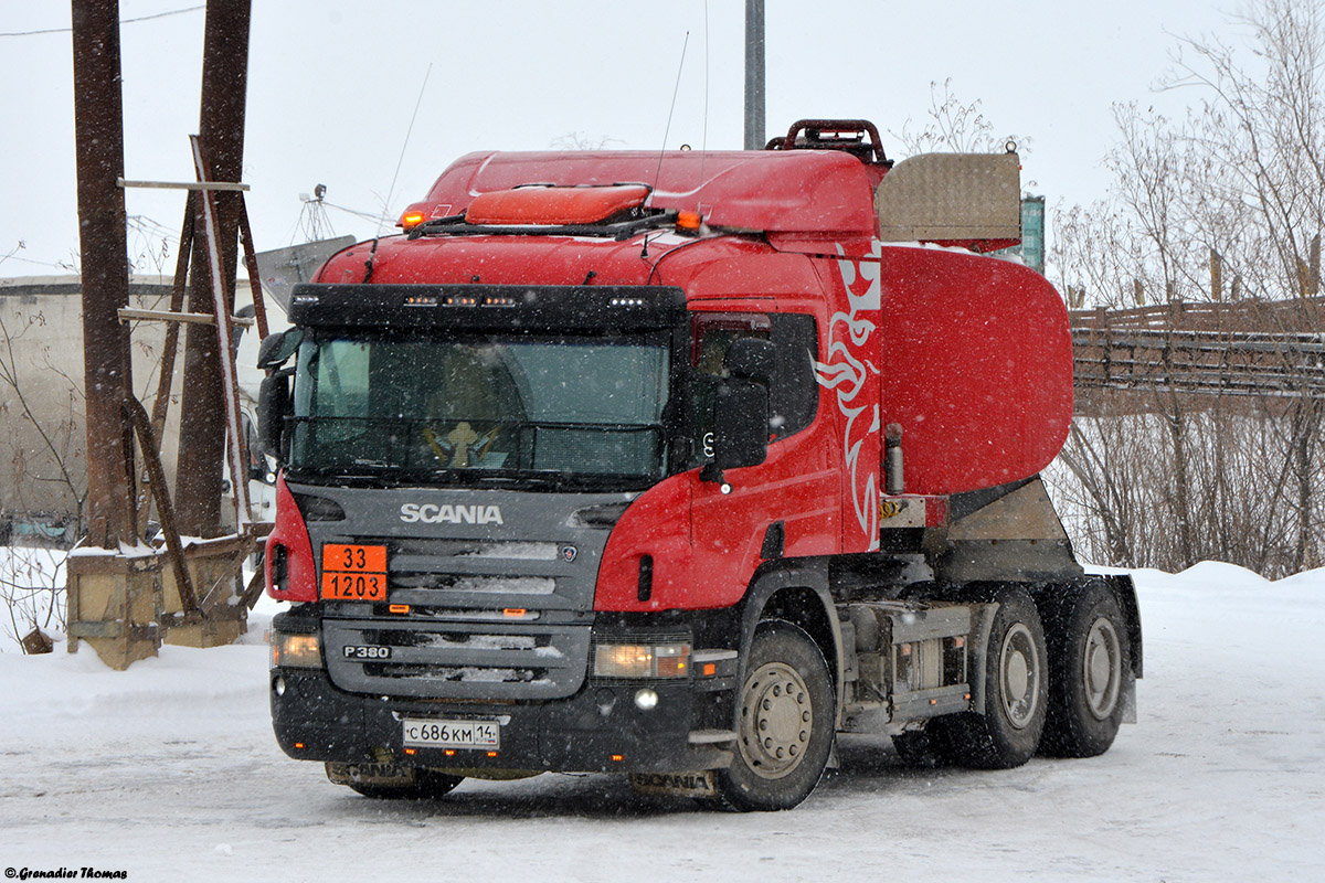 Саха (Якутия), № С 686 КМ 14 — Scania ('2004) P380