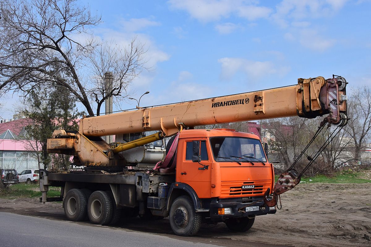 Волгоградская область, № У 237 ВН 34 — КамАЗ-65115-62