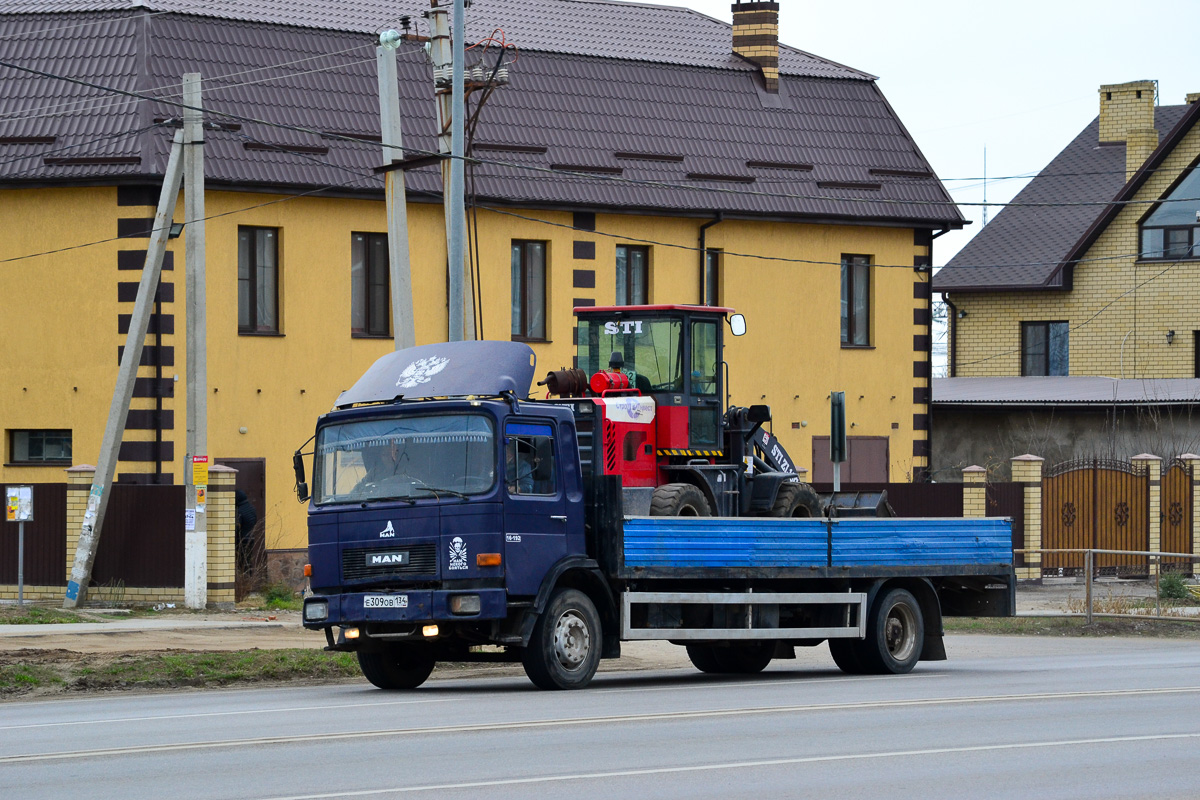 Волгоградская область, № Е 309 ОВ 134 — MAN F8 (общая модель)