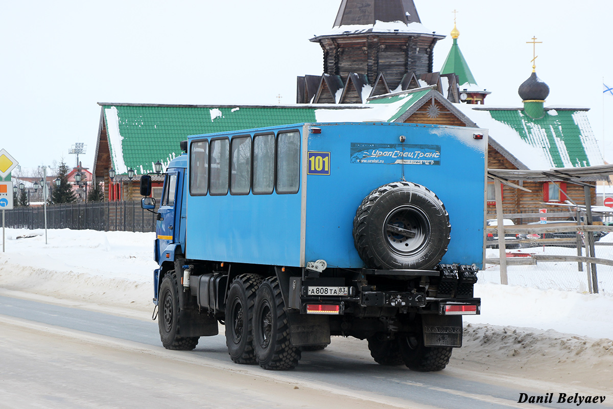 Ненецкий автономный округ, № А 808 ТА 83 — КамАЗ-43118-46