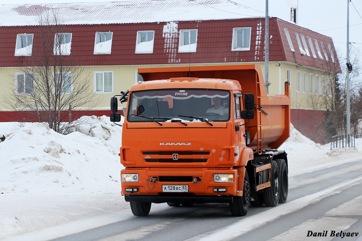 Ненецкий автономный округ, № А 128 ВС 83 — КамАЗ-65115-L4