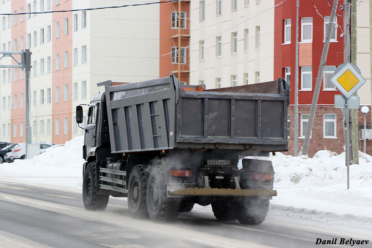 Ненецкий автономный округ, № А 222 АН 83 — КамАЗ-6520 [652000]