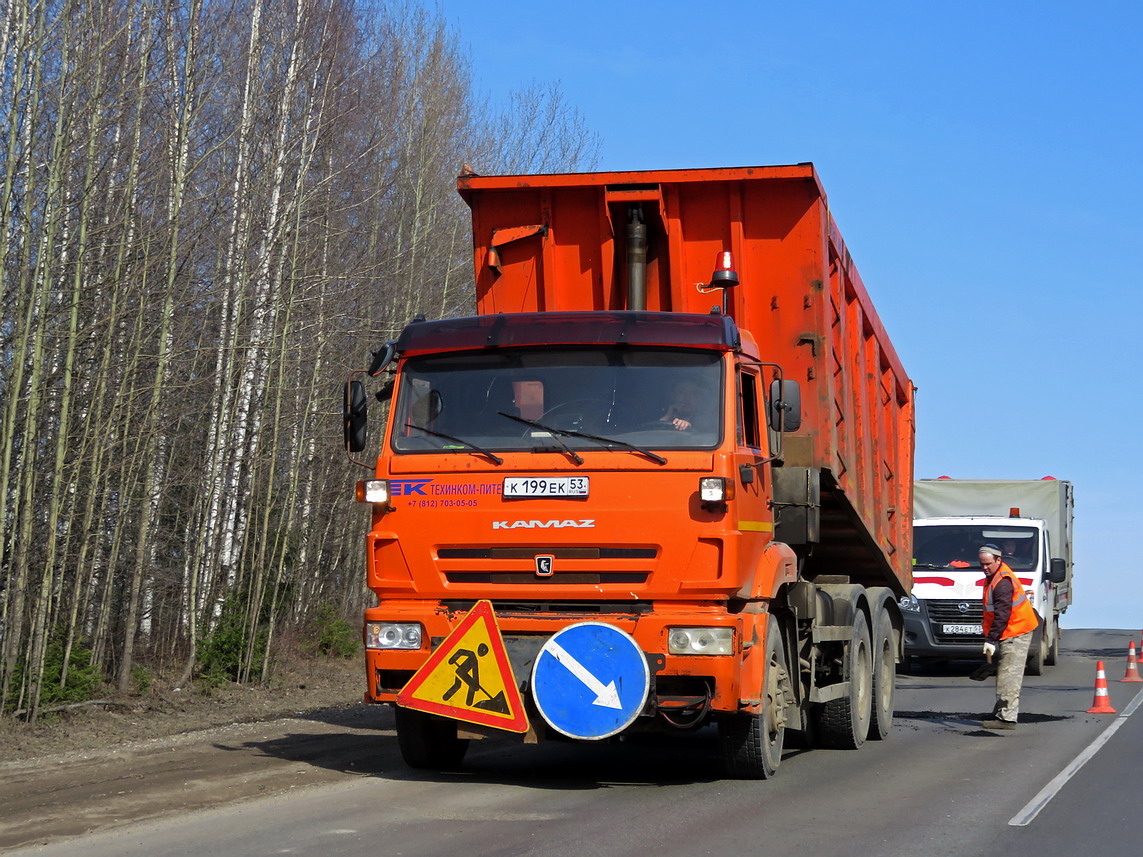 Кировская область, № К 199 ЕК 53 — КамАЗ-6520 (общая модель)