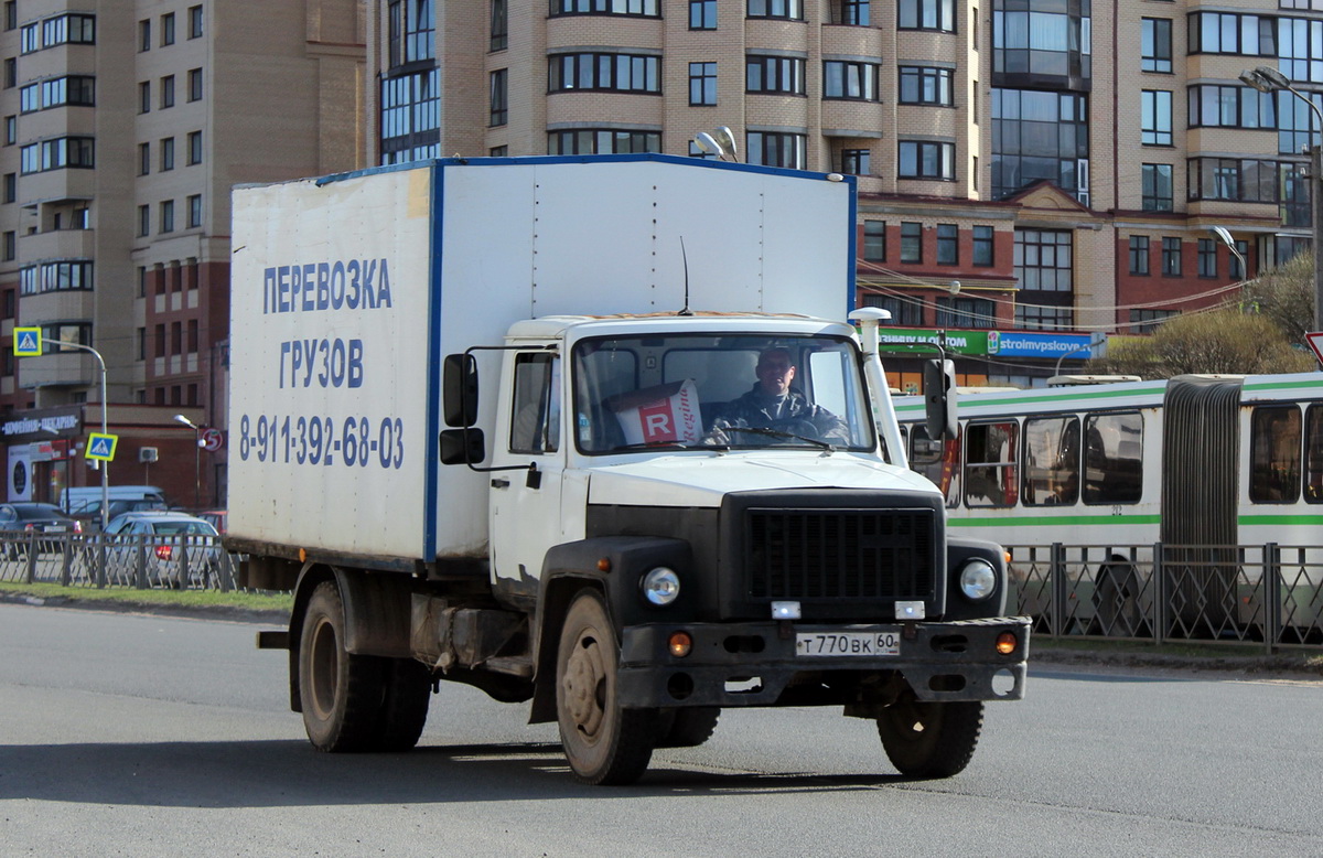 Псковская область, № Т 770 ВК 60 — ГАЗ-3309