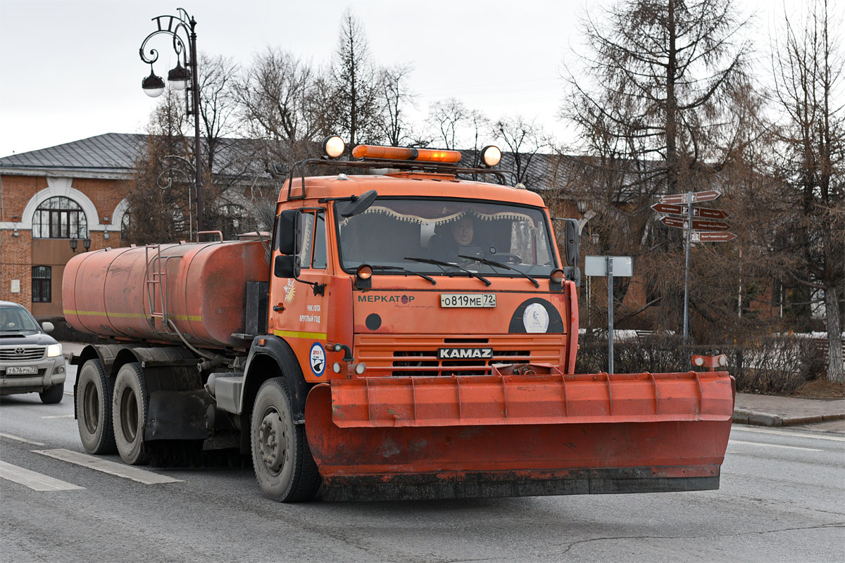 Тюменская область, № О 819 МЕ 72 — КамАЗ-65115 (общая модель)