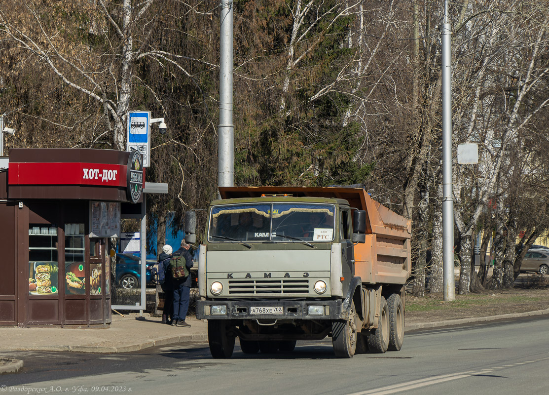 Башкортостан, № А 768 ХЕ 702 — КамАЗ-55111 [551110]