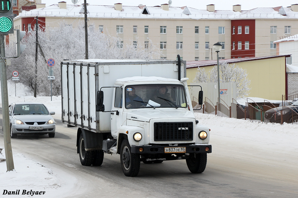 Ненецкий автономный округ, № А 837 ОЕ 83 — ГАЗ-3309