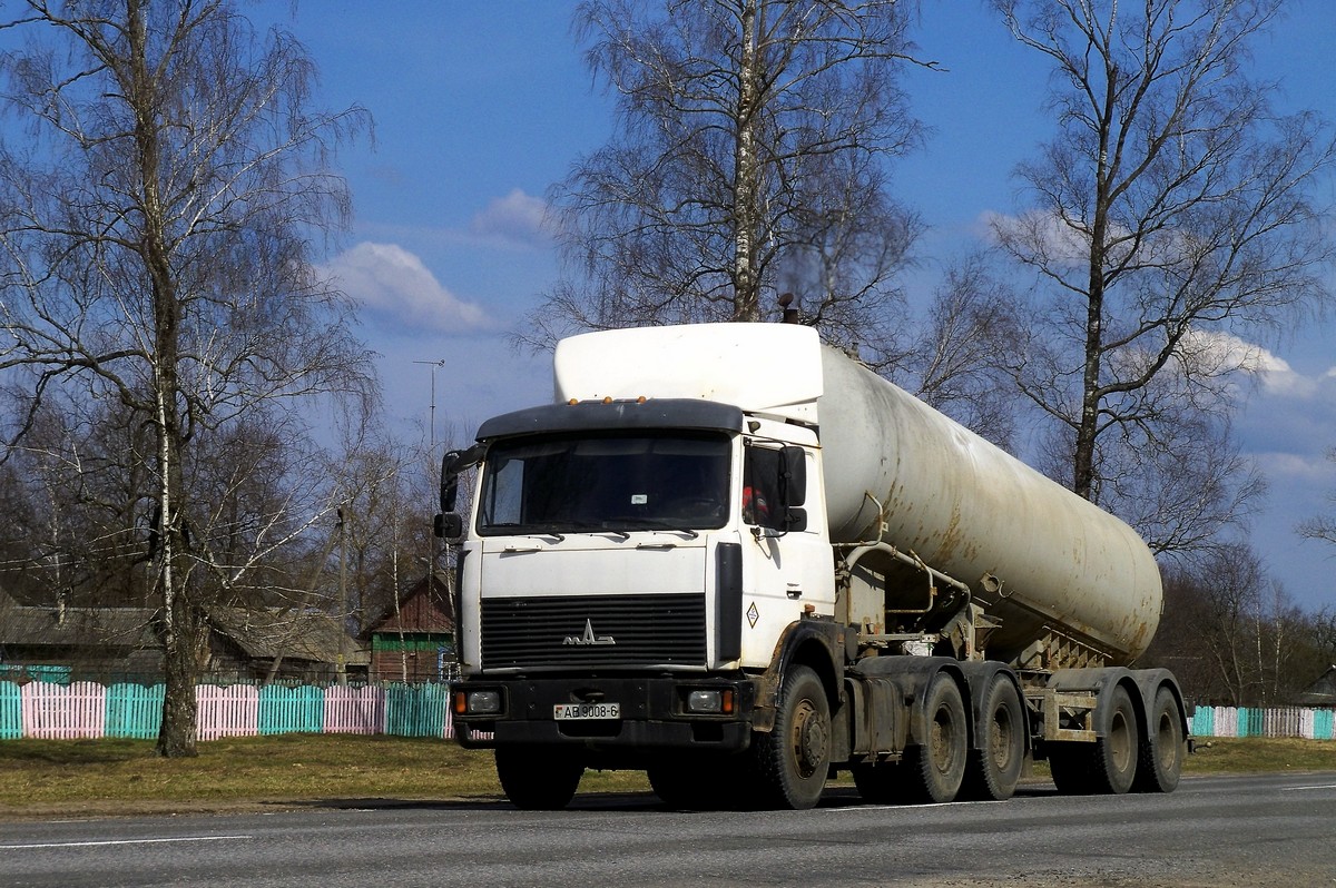 Могилёвская область, № АВ 9008-6 — МАЗ-6422 (общая модель)