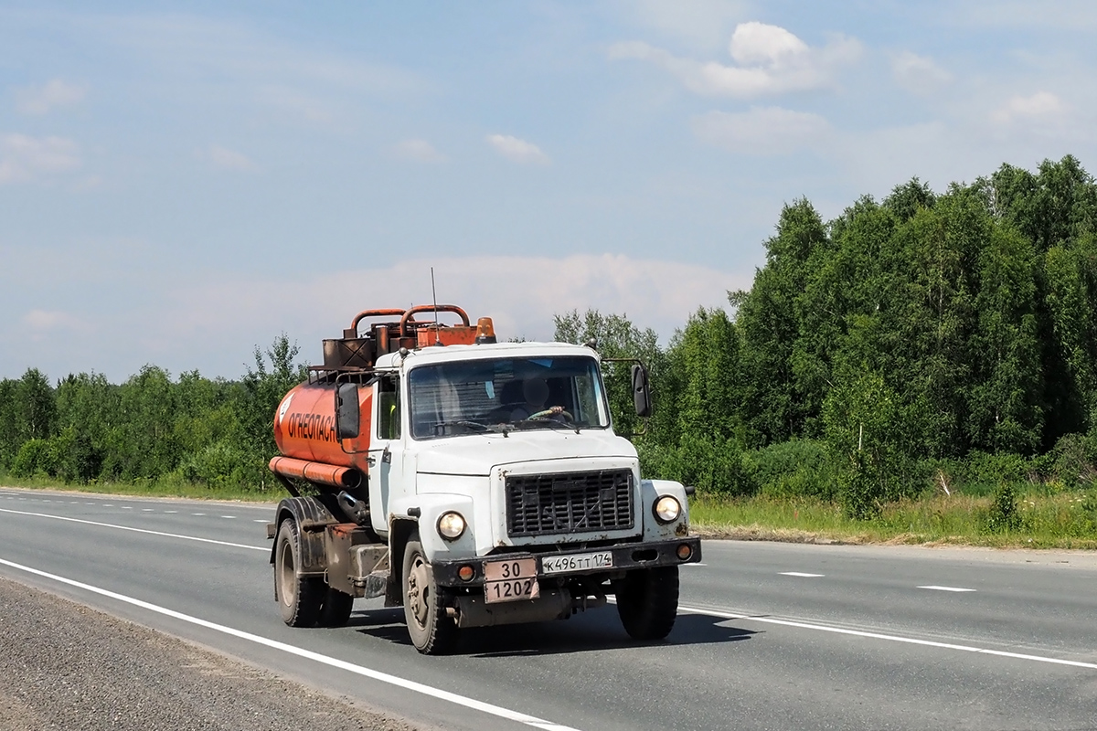 Челябинская область, № К 496 ТТ 174 — ГАЗ-3309