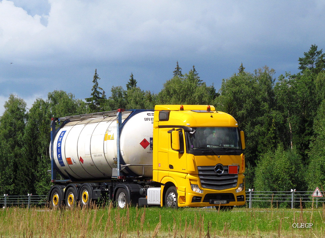 Гродненская область, № АМ 0829-4 — Mercedes-Benz Actros ('2011) 1845