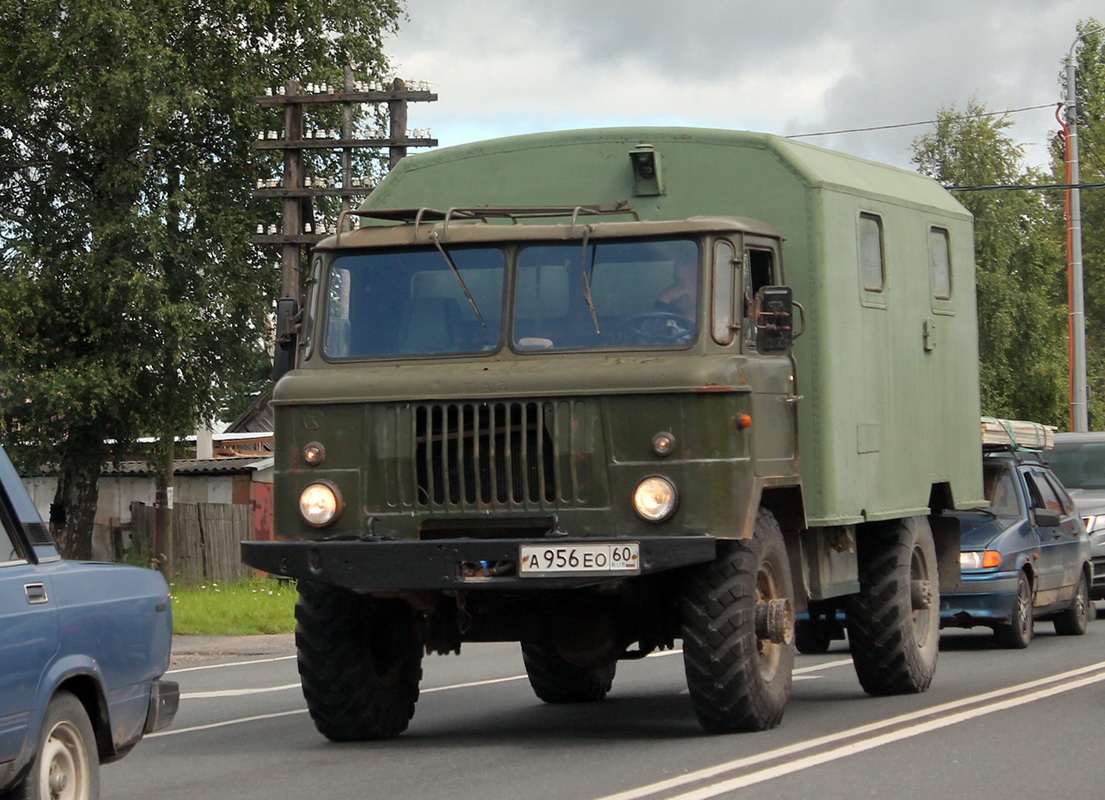 Псковская область, № А 956 ЕО 60 — ГАЗ-66-05