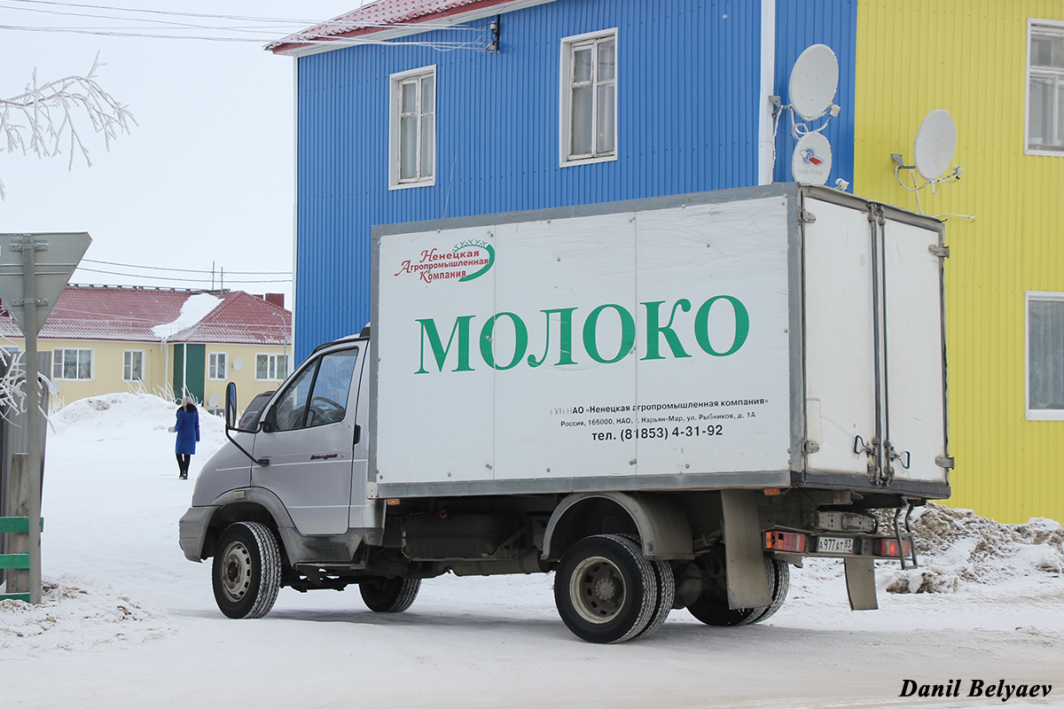 Ненецкий автономный округ, № А 977 АТ 83 — ГАЗ-33104 "Валдай"