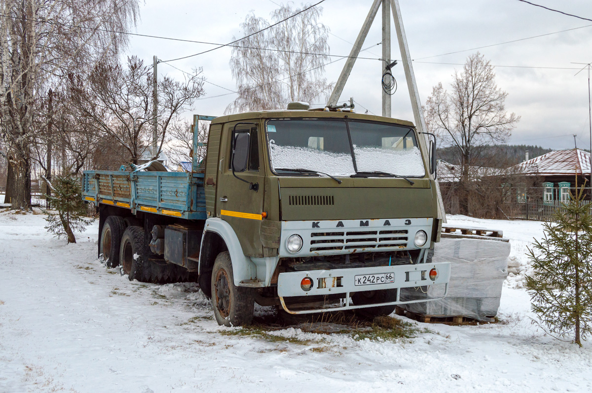 Свердловская область, № К 242 РС 66 — КамАЗ-53212