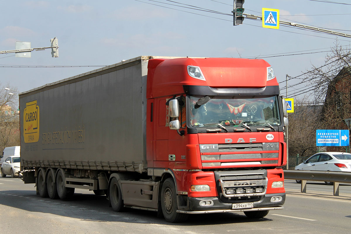 Москва, № Х 394 ХВ 197 — DAF XF105 FT