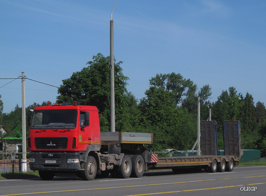 Витебская область, № АМ 4767-2 — МАЗ-6430 (общая модель)