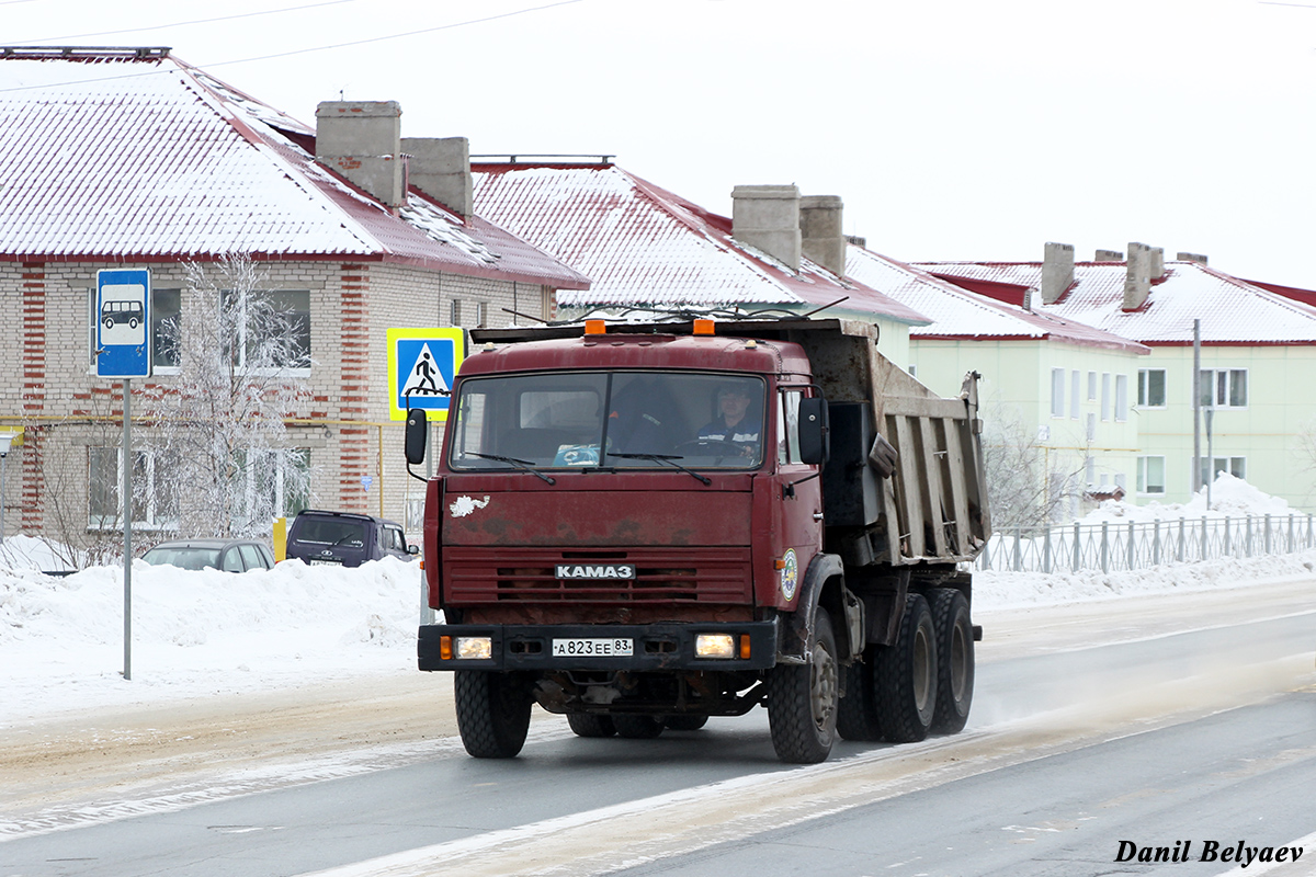 Ненецкий автономный округ, № А 823 ЕЕ 83 — КамАЗ-65115-01 [65115A]