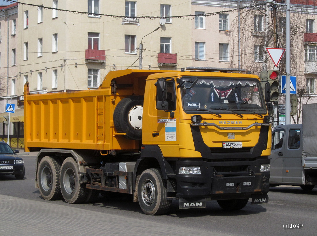 Витебская область, № АМ 2352-2 — МАЗ-MAN-6525