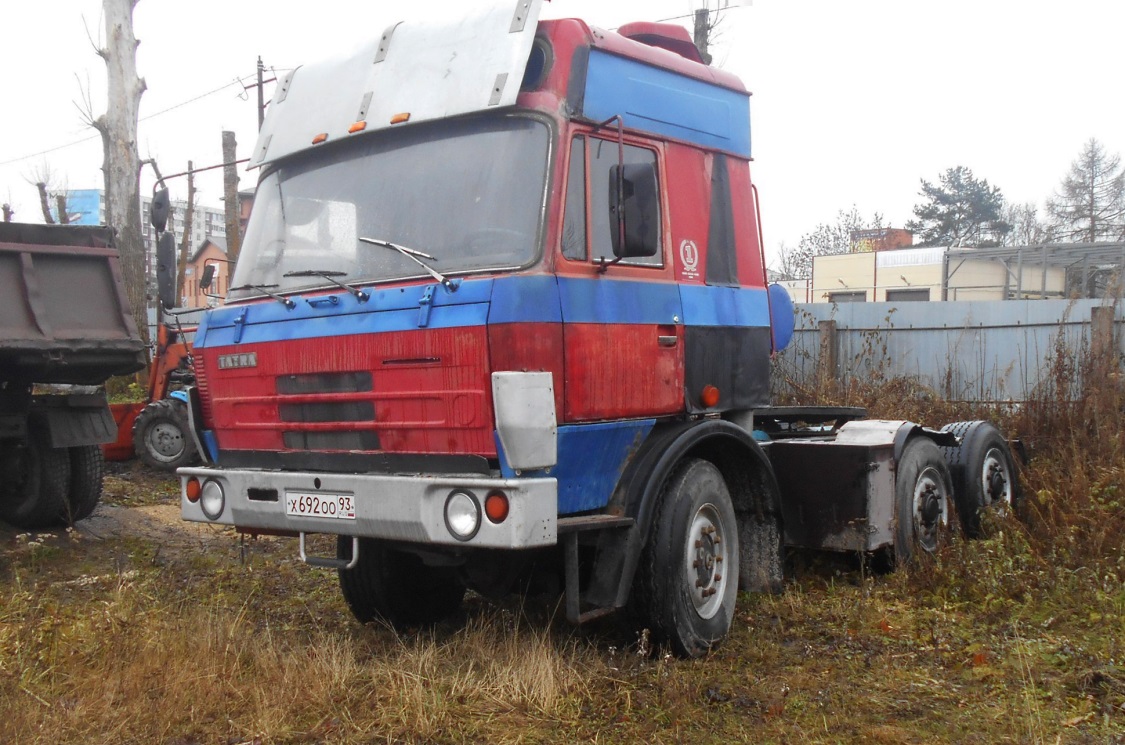 Ленинградская область, № Х 692 ОО 93 — Tatra 815 NT