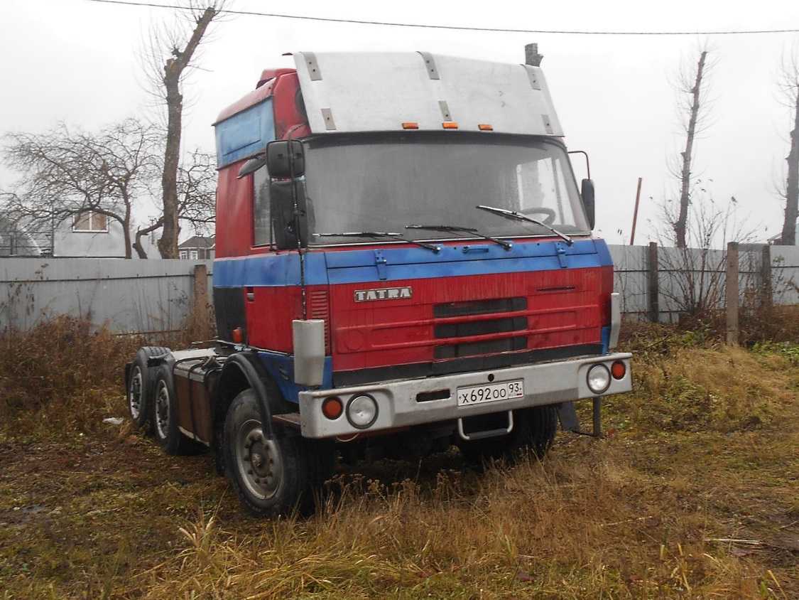 Ленинградская область, № Х 692 ОО 93 — Tatra 815 NT