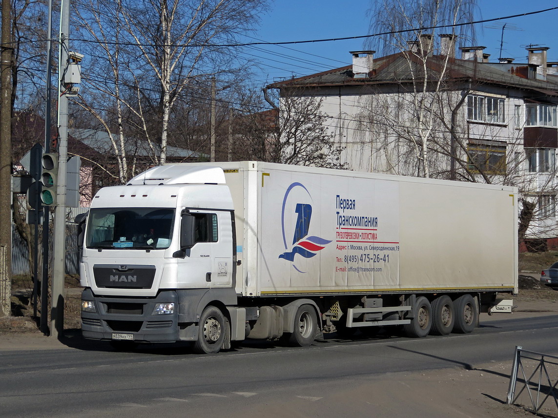 Москва, № М 339 НХ 799 — MAN TGX ('2007) 18.400