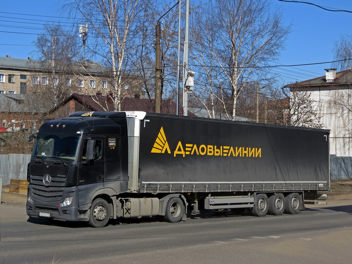 Ярославская область, № Р 371 ОУ 799 — Mercedes-Benz Actros '18 1845 [Z9M]