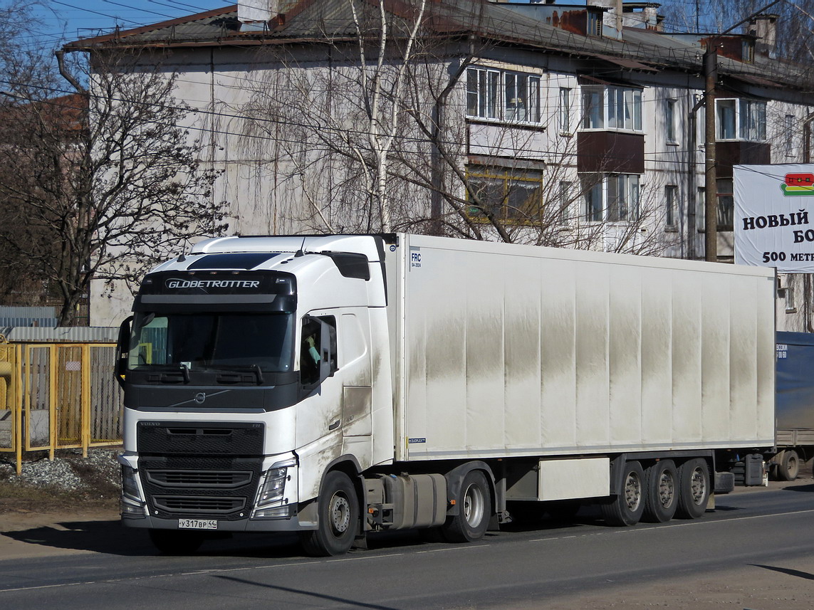 Костромская область, № У 317 ВР 44 — Volvo ('2012) FH.460 [X9P]