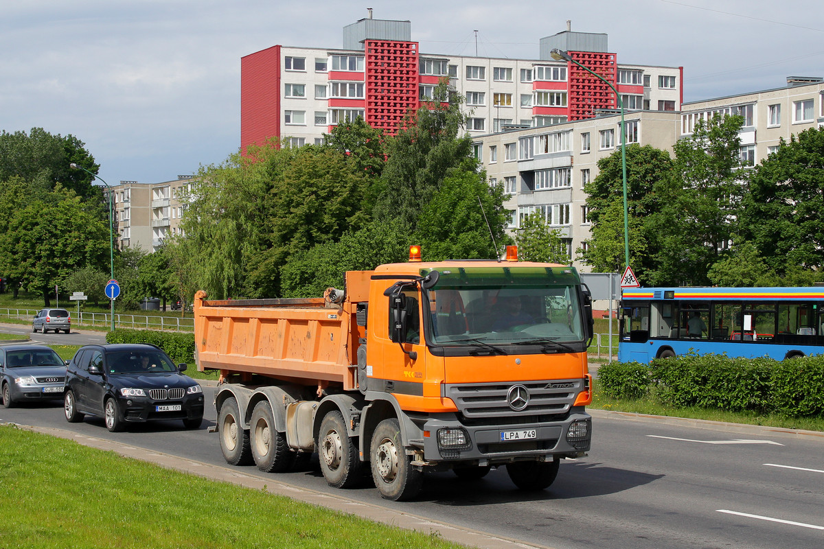 Литва, № LPA 749 — Mercedes-Benz Actros ('2003)