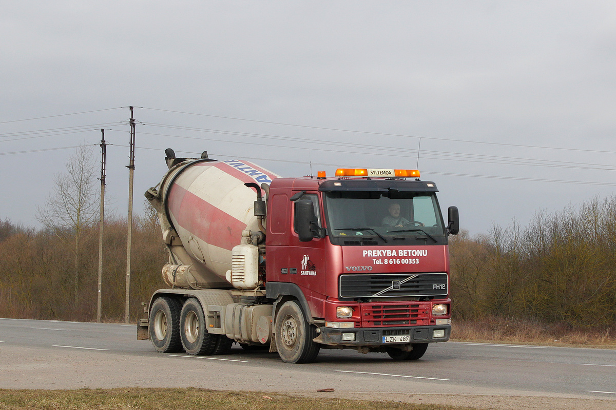 Литва, № LZK 487 — Volvo ('1993) FH12.460