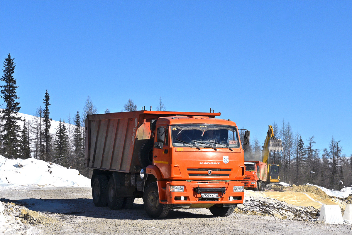 Саха (Якутия), № А 958 КУ 14 — КамАЗ-6520-43