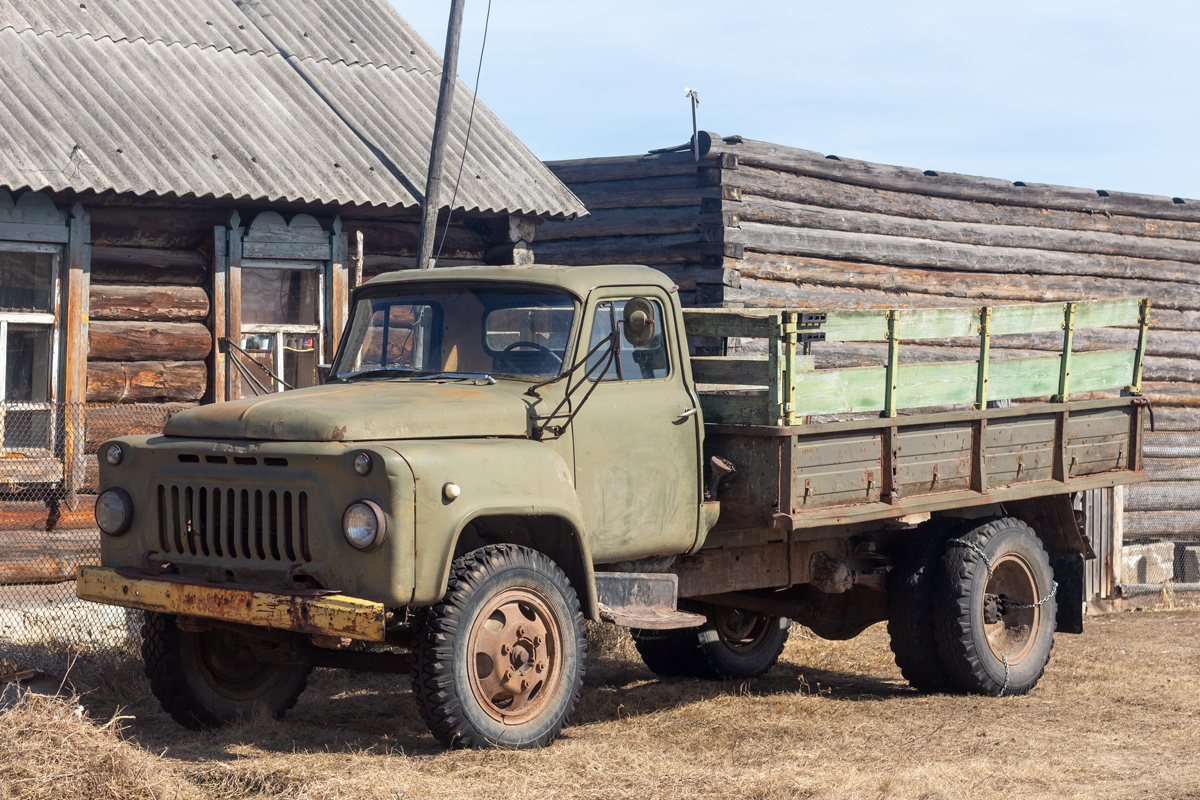 Тюменская область, № (72) Б/Н 0046 — ГАЗ-52/53 (общая модель); Тюменская область — Автомобили без номеров