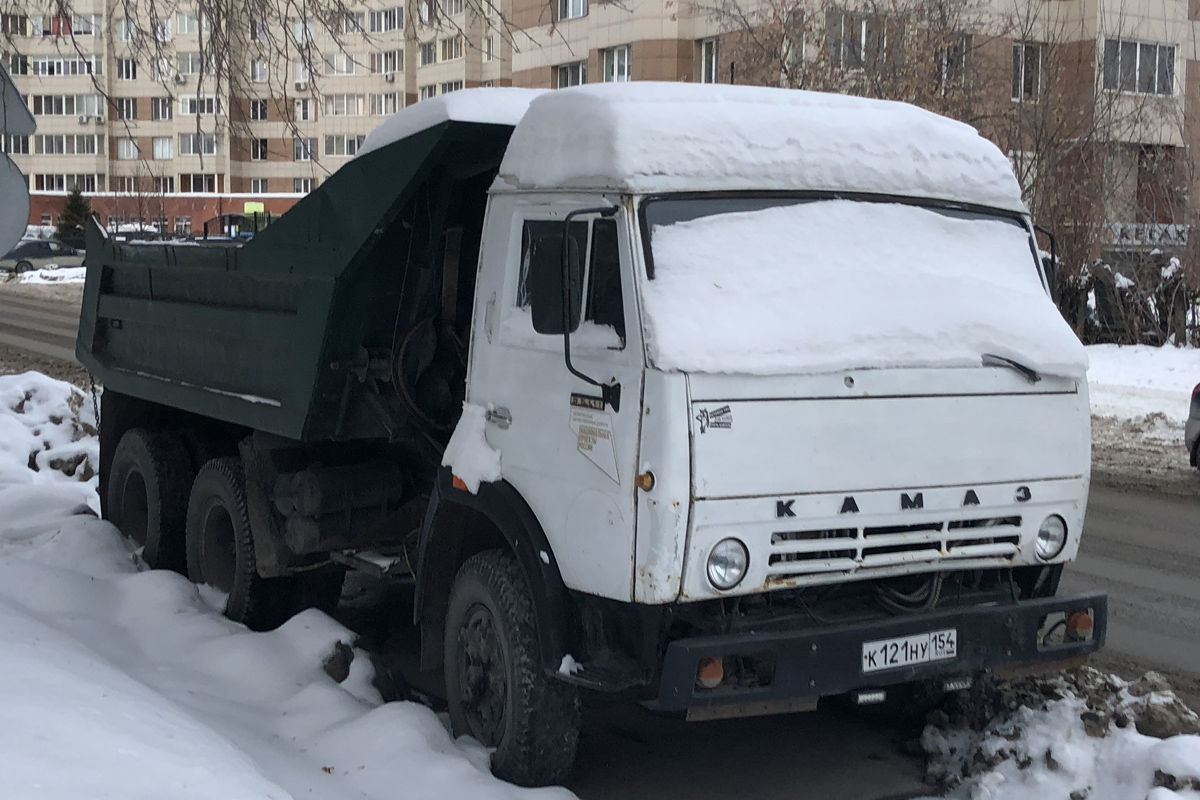 Новосибирская область, № К 121 НУ 154 — КамАЗ-55111 [551110]