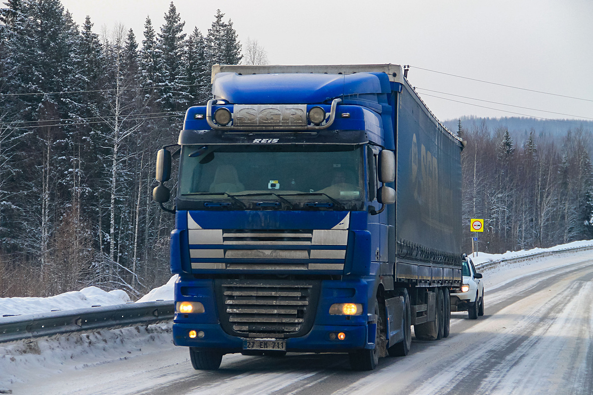 Турция, № 27 EM 711 — DAF XF105 FT