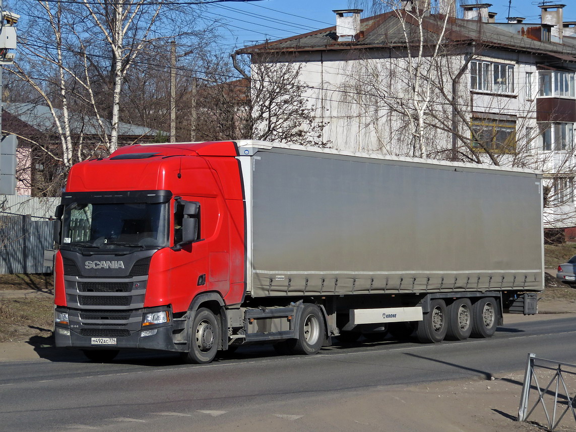 Челябинская область, № М 492 АС 774 — Scania ('2016) R440