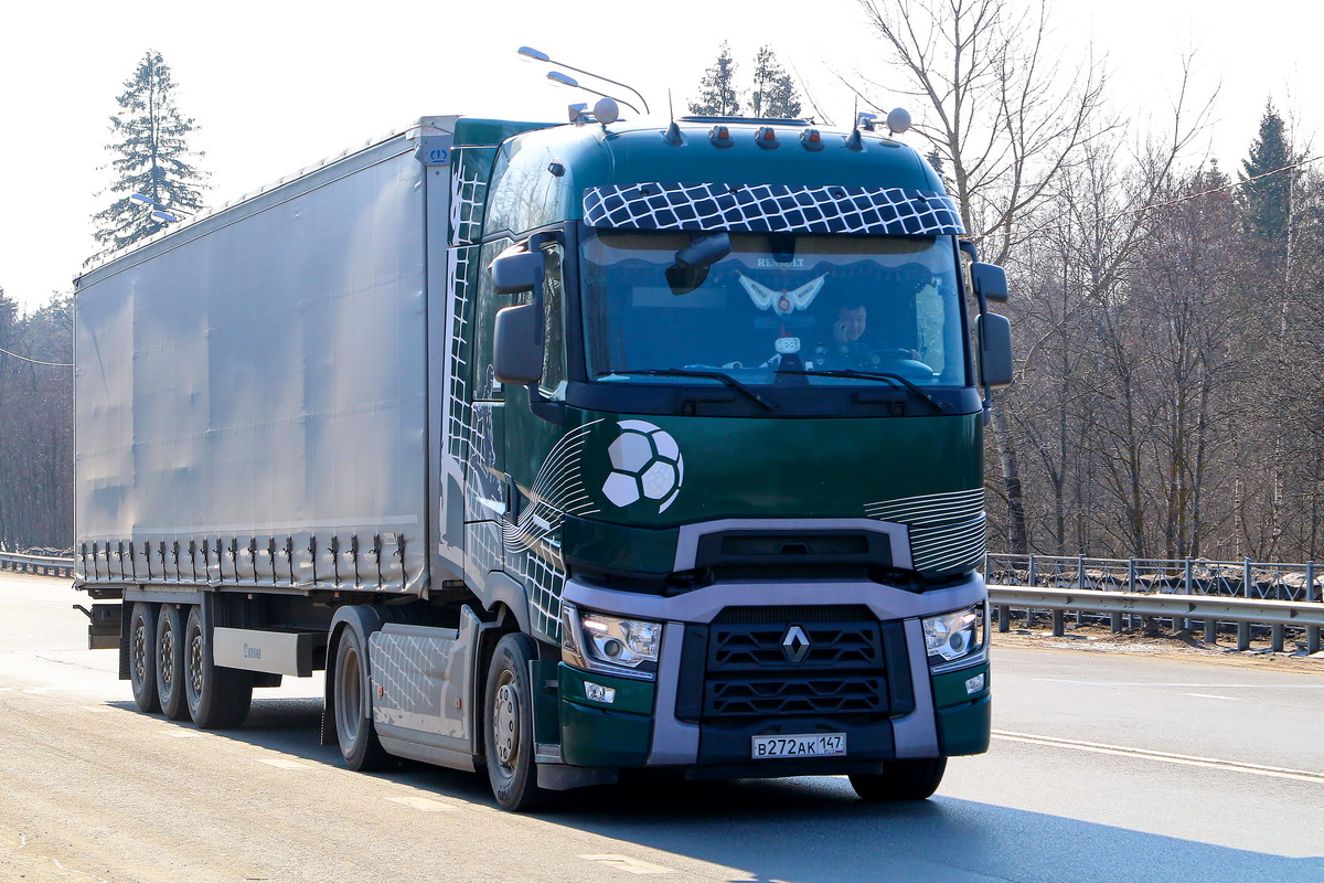 Ленинградская область, № В 272 АК 147 — Renault T-Series ('2013); Renault T-Series ('2013) "Goleador" (Ленинградская область)